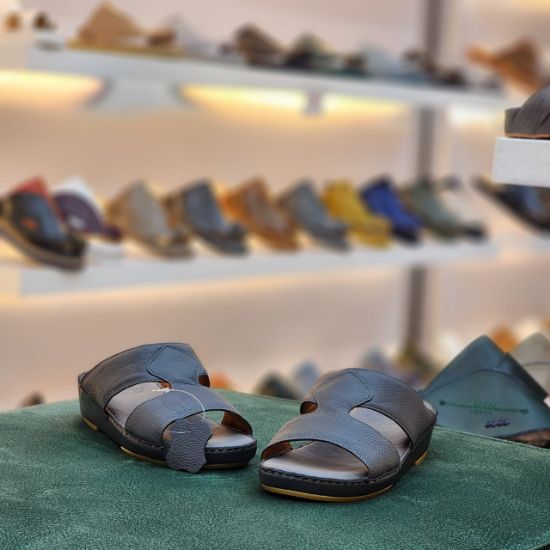 صورة حذاء تميمي جلد طبيعي مديل ت42